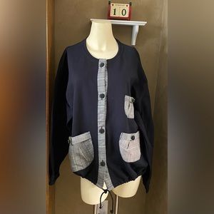 COPY - Gildan Heavy blend, women’s size XL, Spring blazer cardigan jacket butto…